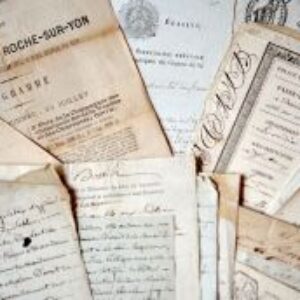 Bel ensemble de documents XVIIIe-XIXe sur la Vendée.