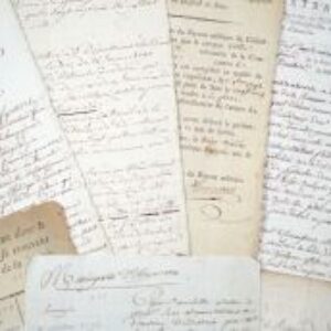 Bel ensemble de documents XVIe-XVIIIe sur le département de l'Yonne.