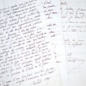 Lettres de candidature à l'Académie Française de Michel CIry