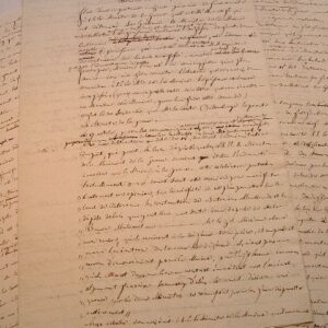 Var. 4 lettres d'un haut fonctionnaire de la Marine.