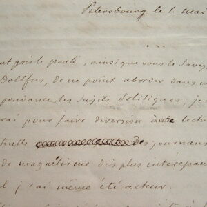 Expérience de table tournante.