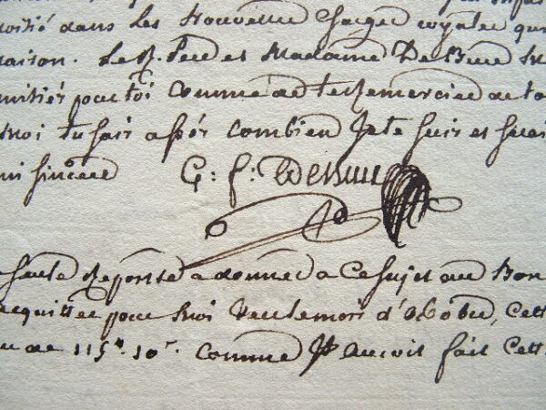 Guillaume François de Bure accablé.