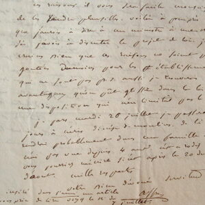 Mgr Affre commente le projet de loi sur l'enseignement.