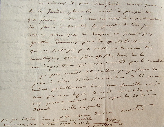 Mgr Affre commente le projet de loi sur l'enseignement.