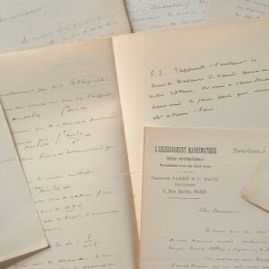 Henri Fehr fonde les bases de L'Enseignement Mathématique.