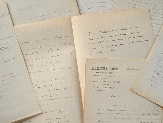 Henri Fehr fonde les bases de L'Enseignement Mathématique.