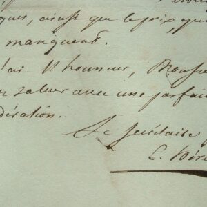 Edme-Joachim Héreau au sujet du Prophète.