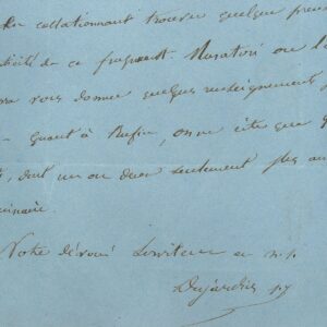 Le Père Desjardins cherche des preuves sur l'authenticité d'un fragment.