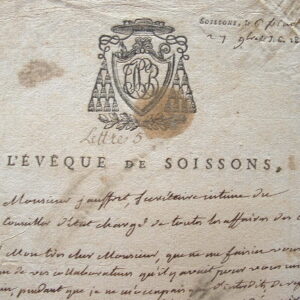 L'évêque de Soissons, Mgr Leblanc de Beaulieu, aux anges.