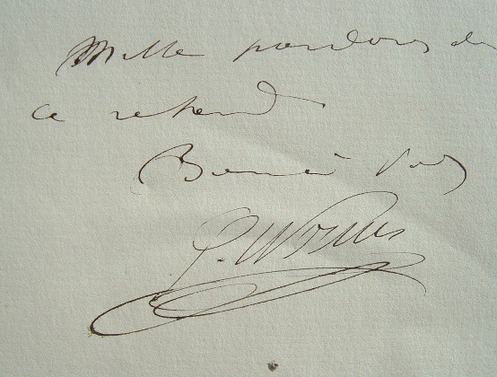 Gustave Horms. Les mille pardons de l'acteur.