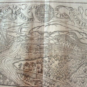 Gravure de Coblence en Allemagne.