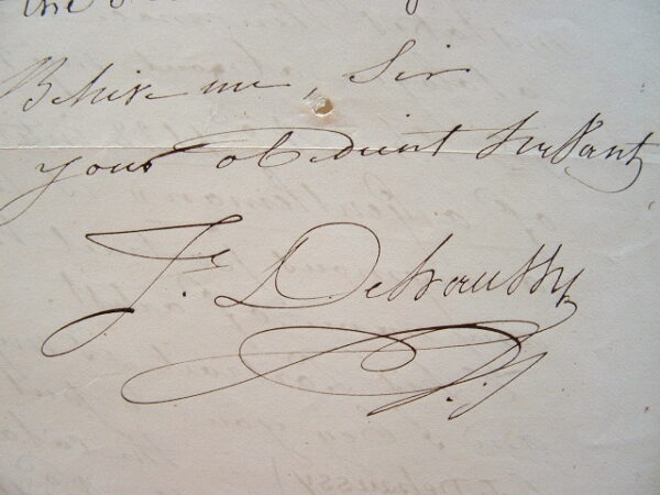 Jules Dehaussy exige des corrections.