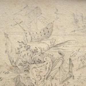 Dessins de cul de lampe XVIIIe.