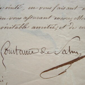 La princesse de Salm-Dyck dévoile ses projets d'écriture.