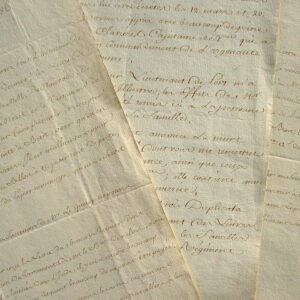 Pontevès-Gien. Trois lettres à Thomas de Saint-Laurent.