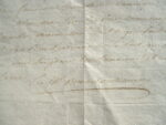 Bernard de Marigny. Belle lettre à Thomas de Saint-Laurent.