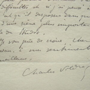 Charles Vildrac cherche à monter sa pièce Jardinier de Samos.