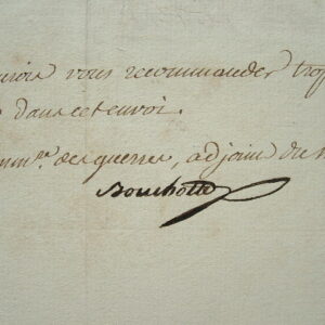 Bouchotte, nouveau ministre de la Guerre, s'attaque aux comptes.