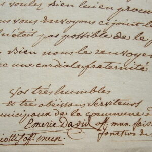 Emeric-David presque maire d'Aix-en-Provence.