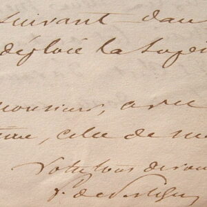 Persigny découvre le secret des pyramides d'Egypte.