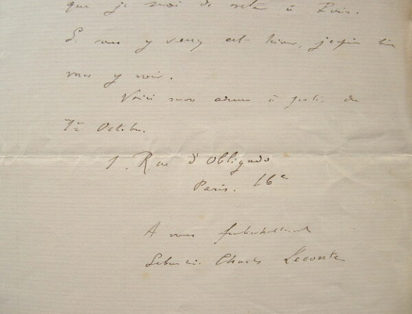 Sébastien Charles Leconte, poète viking.