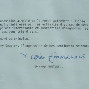 Pierre Emmanuel favorable au dialogue.