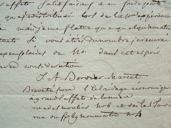 Bordier-Marcet teste avec succès son nouvel éclairage.