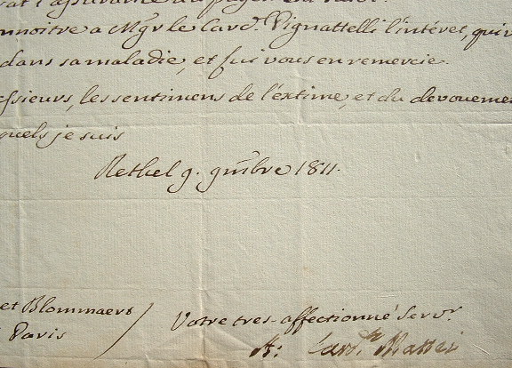 Le cardinal Mattei se fait payer.