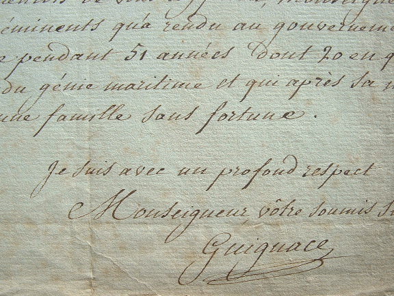 Un capitaine de frégate veut reprendre du service.