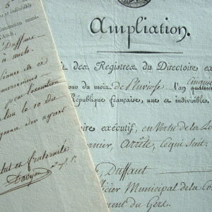 La ville d'Auch fête les victoires de la Révolution.