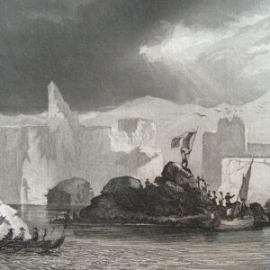 L'une des premières vues de Terre Adélie.