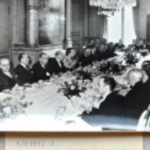 Vincent Auriol. Lot de 3 photos de presse.