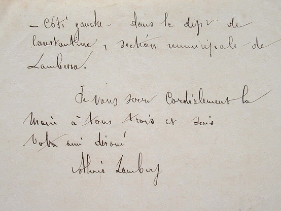 Le député d'Algérie Alexis Lambert dresse un sombre tableau.