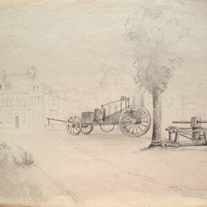 Vue énigmatique de Compiègne.