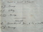 Courses de chevaux. Cahier de progression d'un maréchal des logis.