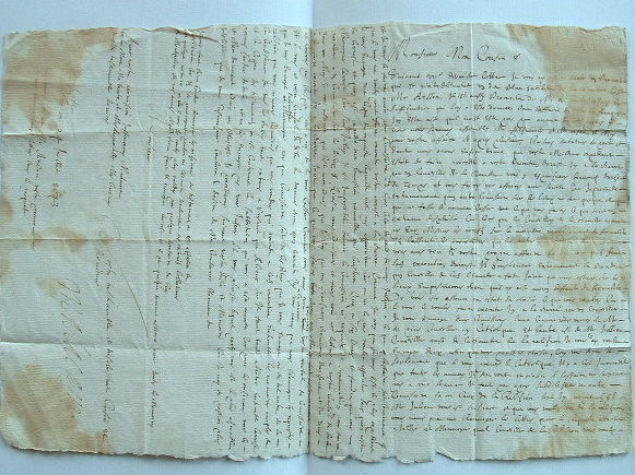 Lettre de Castres de 1643.