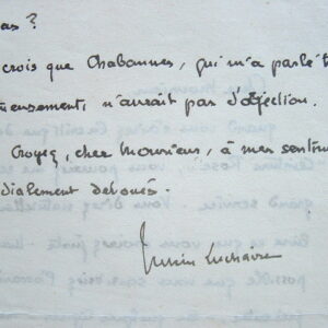 Julien Luchaire, dans l'ombre de son fils Jean Luchaire.