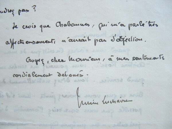 Julien Luchaire, dans l'ombre de son fils Jean Luchaire.