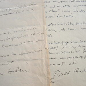 Le poète André Gaillard, en voyage avec Antonin Artaud et Supervielle à Port-Cros.