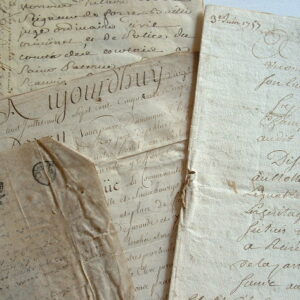 Une voiture blesse gravement une fillette, au Mans, en 1776.