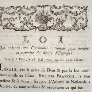 Une cérémonie à la mémoire du maire d'Etampes.