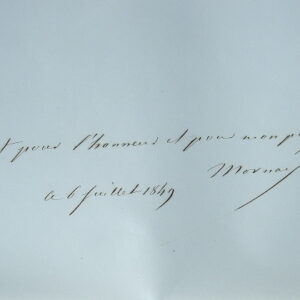 Devise du député de l'Oise, de Mornay.