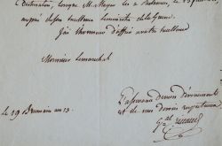 Le général Rivaud de La Raffinière à Verdun.