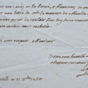 Lally-Tollendal, gouverneur déchu des Indes, attend son heure à la Bastille.