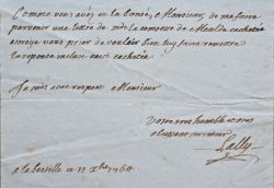 Lally-Tollendal, gouverneur déchu des Indes, attend son heure à la Bastille.