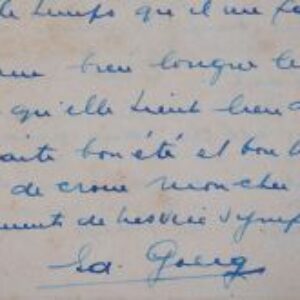 Edouard Goerg reconnait qu'il ne sera jamais paysagiste.