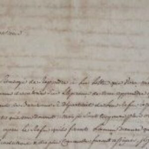 Lettre sur les troubles à Barcelonne (Drôme) au début de la Révolution.