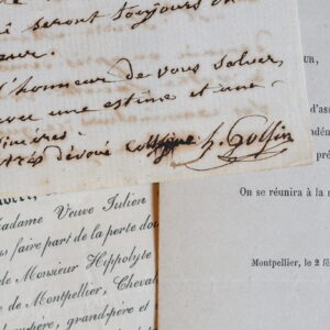 Recommandation d'Hippolyte Golfin.