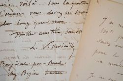 Léon Villevieille vend un tableau de Nohant.