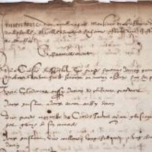 Inventaire de vente du mobilier de l'hôtel de Lussan, à Paris, en 1601.